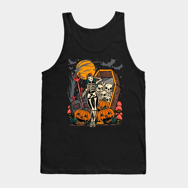 Helloween Tank Top by ILLUSTRA.13